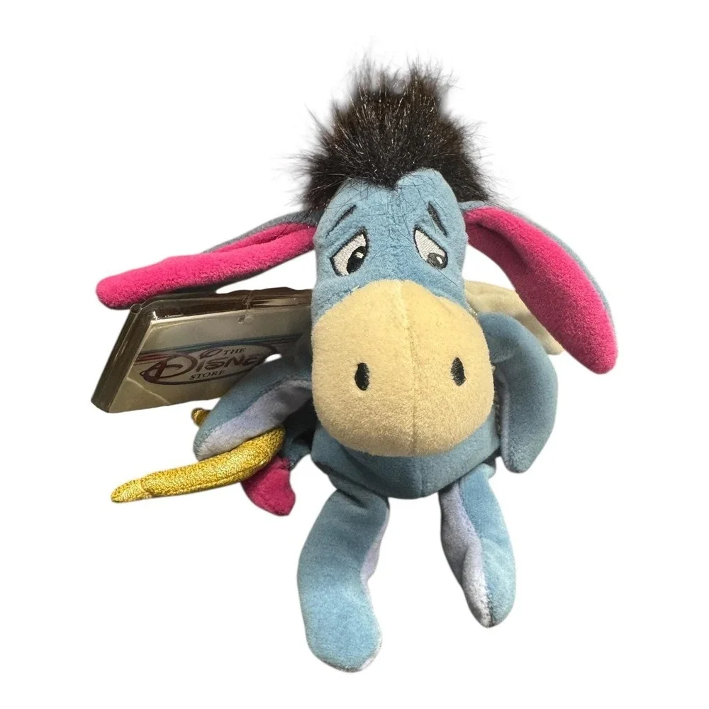 Disney Cupid Eeyore Winnie The Pooh Mini‎ Bean Bag Plush 9